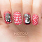 Festive 48-Stamping Nail Art Stencils-[stencil]-[manicure]-[image-plate]-MoYou London