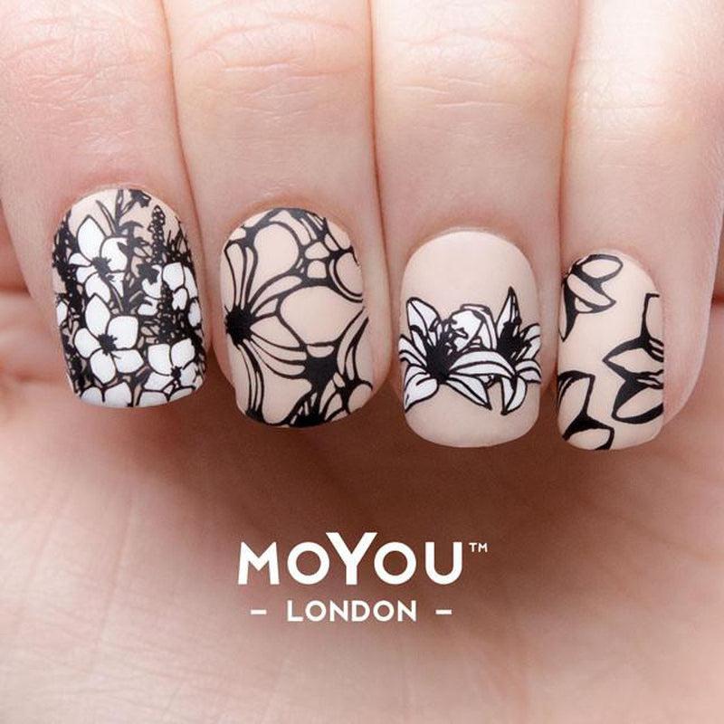 Flower Power 04-Stamping Nail Art Stencil-[stencil]-[manicure]-[image-plate]-MoYou London