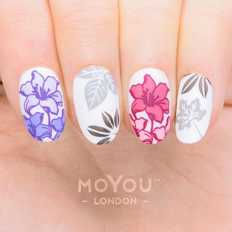 Flower Power 18-Stamping Nail Art Stencil-[stencil]-[manicure]-[image-plate]-MoYou London