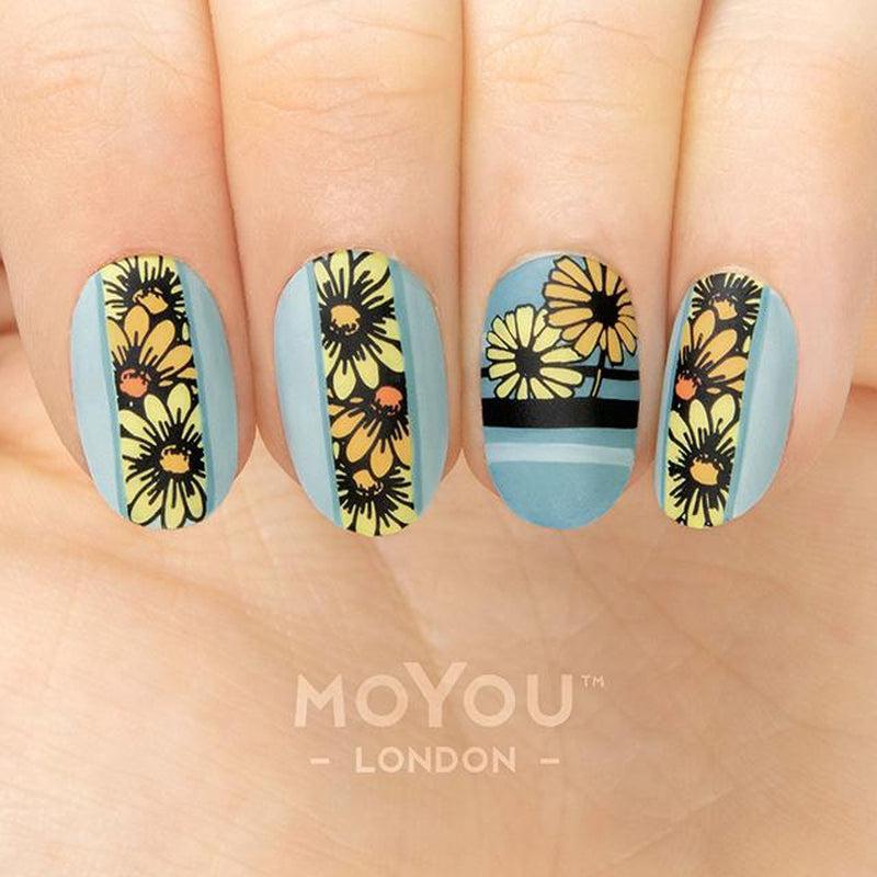 Flower Power 24-Stamping Nail Art Stencil-[stencil]-[manicure]-[image-plate]-MoYou London