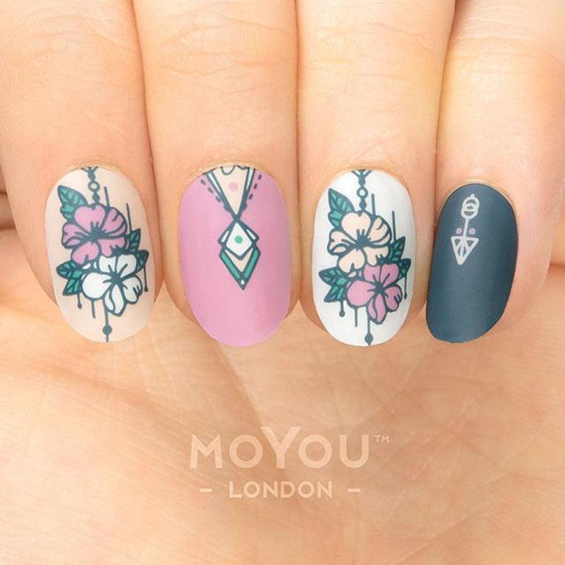 Flower Power 25-Stamping Nail Art Stencil-[stencil]-[manicure]-[image-plate]-MoYou London