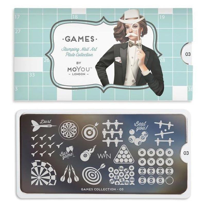 【メール便不可】 Games London MoYou | 03 ネイルアート用品(筆など)