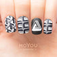Illusion 15-Stamping Nail Art Stencil-[stencil]-[manicure]-[image-plate]-MoYou London