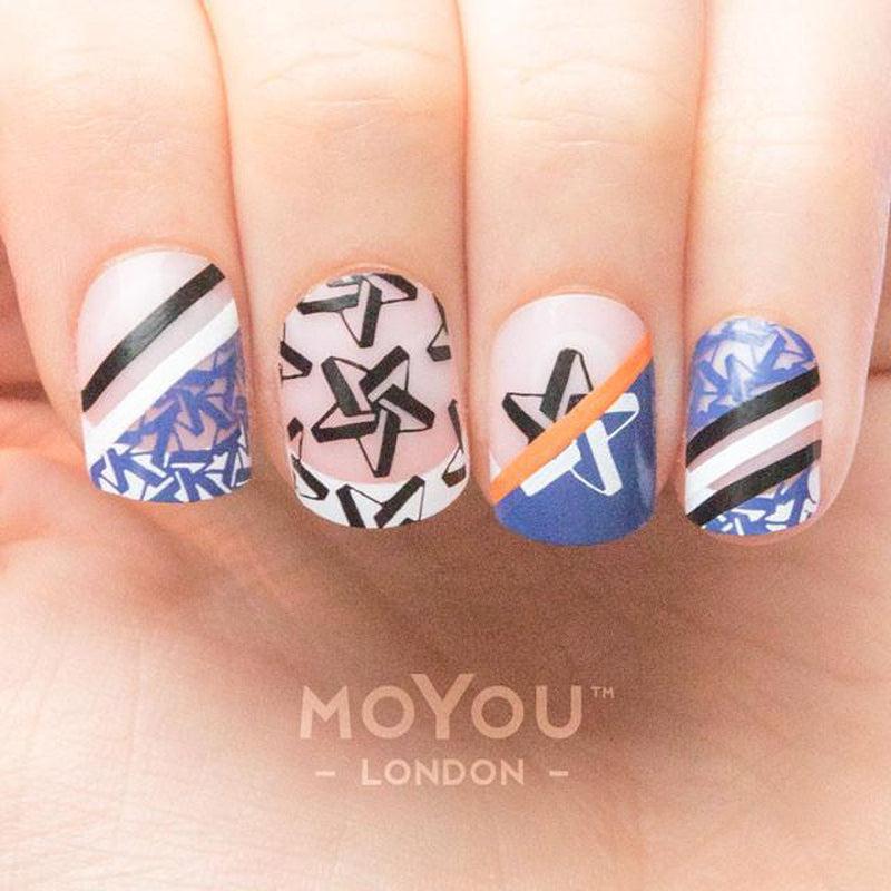 Illusion 17-Stamping Nail Art Stencil-[stencil]-[manicure]-[image-plate]-MoYou London