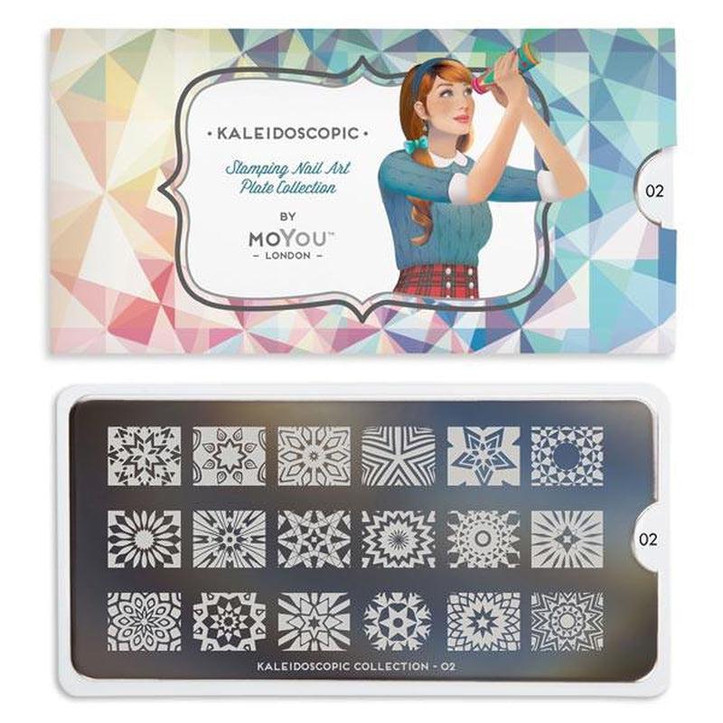 Kaleidoscope 02-Stamping Nail Art Stencil-[stencil]-[manicure]-[image-plate]-MoYou London