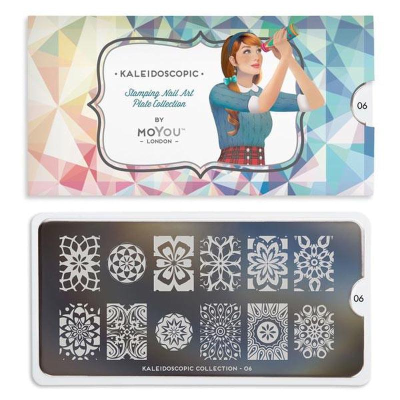 Kaleidoscope 06-Stamping Nail Art Stencil-[stencil]-[manicure]-[image-plate]-MoYou London