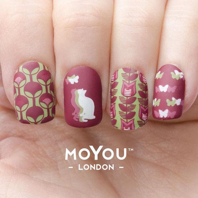 Kitty 15-Stamping Nail Art Stencil-[stencil]-[manicure]-[image-plate]-MoYou London
