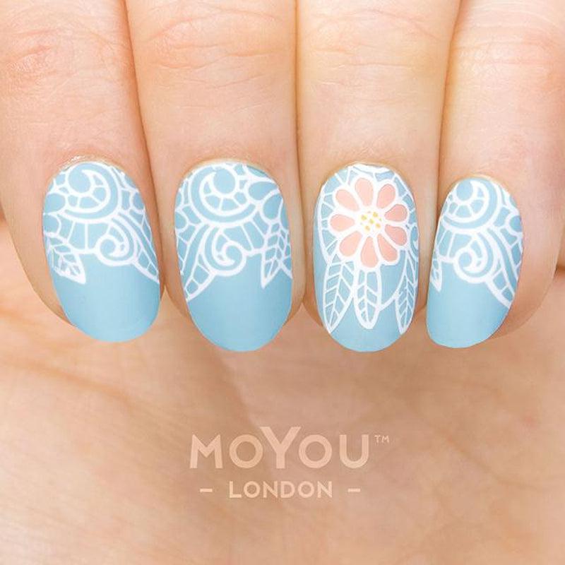 Lace 01-Stamping Nail Art Stencil-[stencil]-[manicure]-[image-plate]-MoYou London