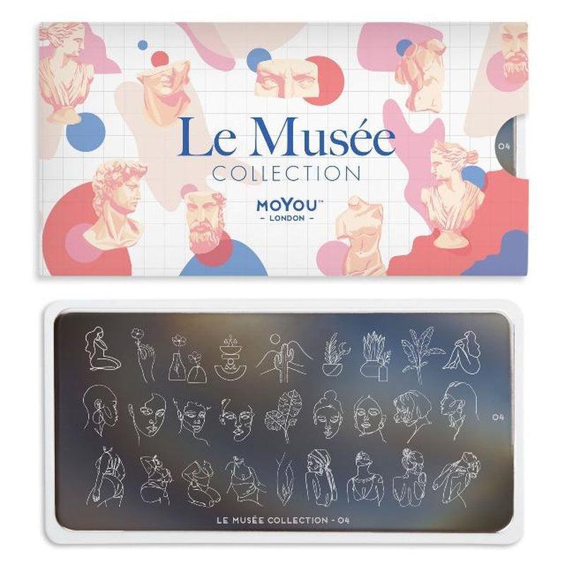 Le Musée 04-Stamping Nail Art Stencil-[stencil]-[manicure]-[image-plate]-MoYou London