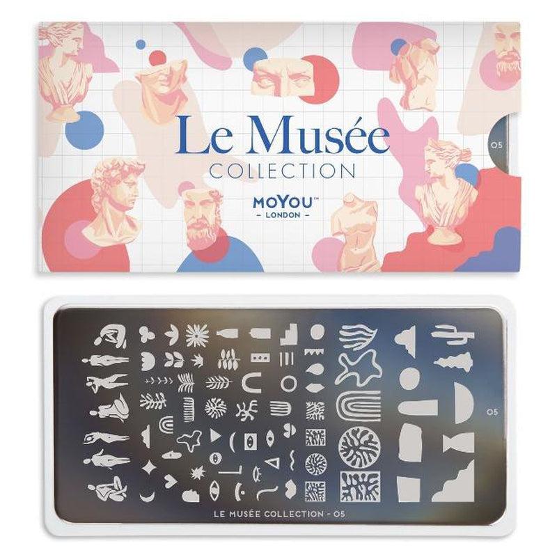 Le Musée 05-Stamping Nail Art Stencil-[stencil]-[manicure]-[image-plate]-MoYou London