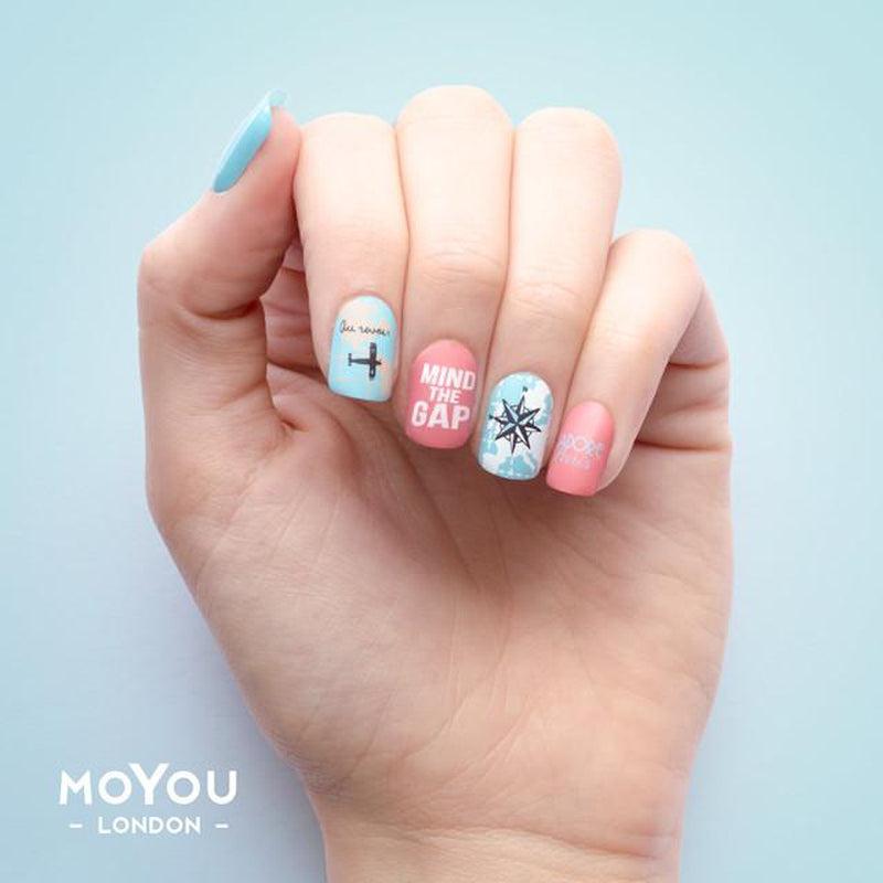 Lingo 01-Stamping Nail Art Plates-[stencil]-[manicure]-[image-plate]-MoYou London