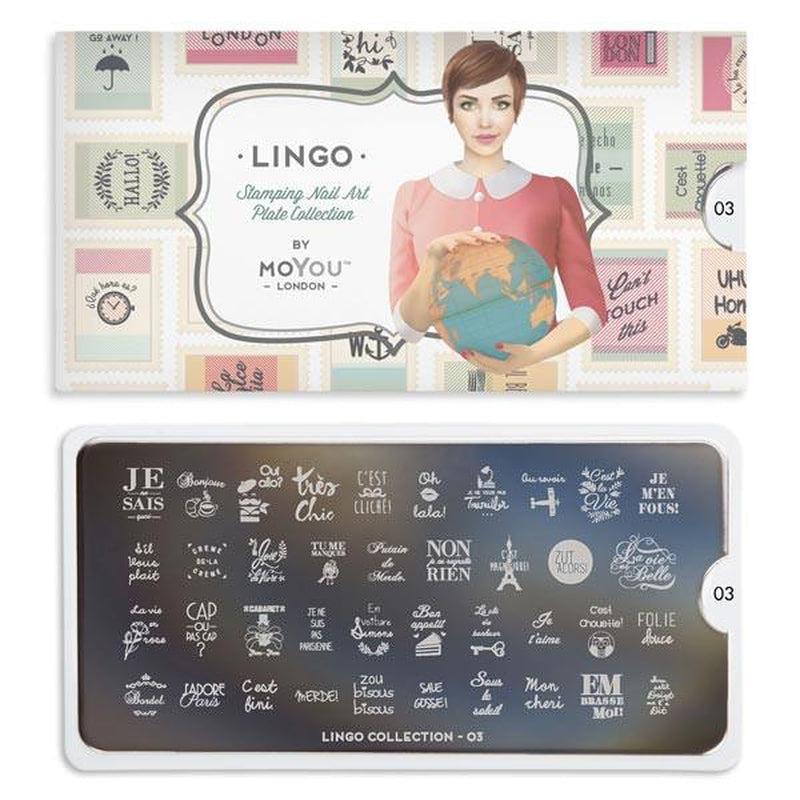 Lingo 03-Stamping Nail Art Plates-[stencil]-[manicure]-[image-plate]-MoYou London