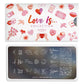 Love is... 04-Stamping Nail Art Plates-[stencil]-[manicure]-[image-plate]-MoYou London