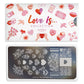 Love is... 06-Stamping Nail Art Plates-[stencil]-[manicure]-[image-plate]-MoYou London