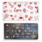 Love is... 10-Stamping Nail Art Plates-[stencil]-[manicure]-[image-plate]-MoYou London