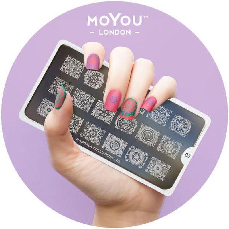 MOYOU london スタンピング ネイル プレート7枚＆スタンパー セット