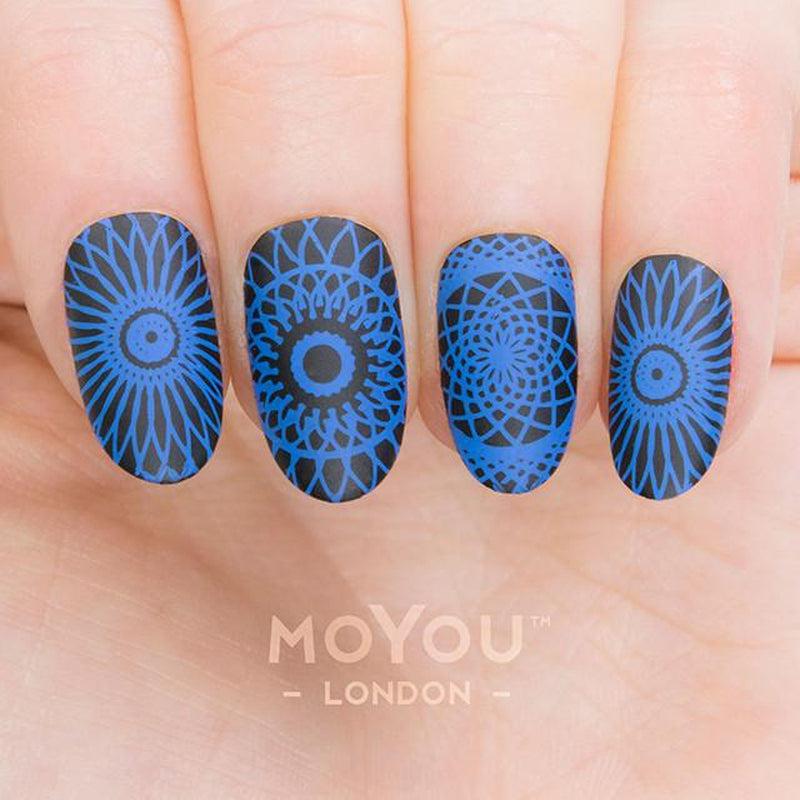 Mandala 12-Stamping Nail Art Plates-[stencil]-[manicure]-[image-plate]-MoYou London