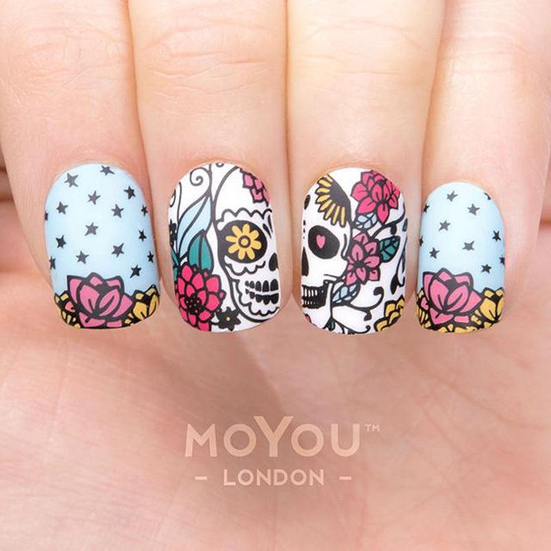 Mexico 02-Stamping Nail Art Stencil-[stencil]-[manicure]-[image-plate]-MoYou London