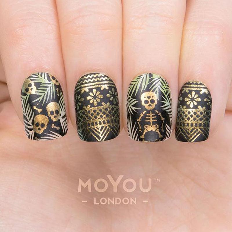 Mexico 02-Stamping Nail Art Stencil-[stencil]-[manicure]-[image-plate]-MoYou London