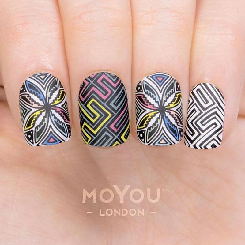 Mexico 04-Stamping Nail Art Stencil-[stencil]-[manicure]-[image-plate]-MoYou London