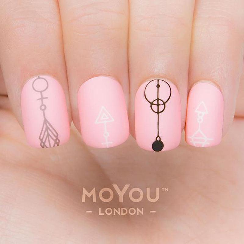 Minimal 03-Stamping Nail Art Stencil-[stencil]-[manicure]-[image-plate]-MoYou London
