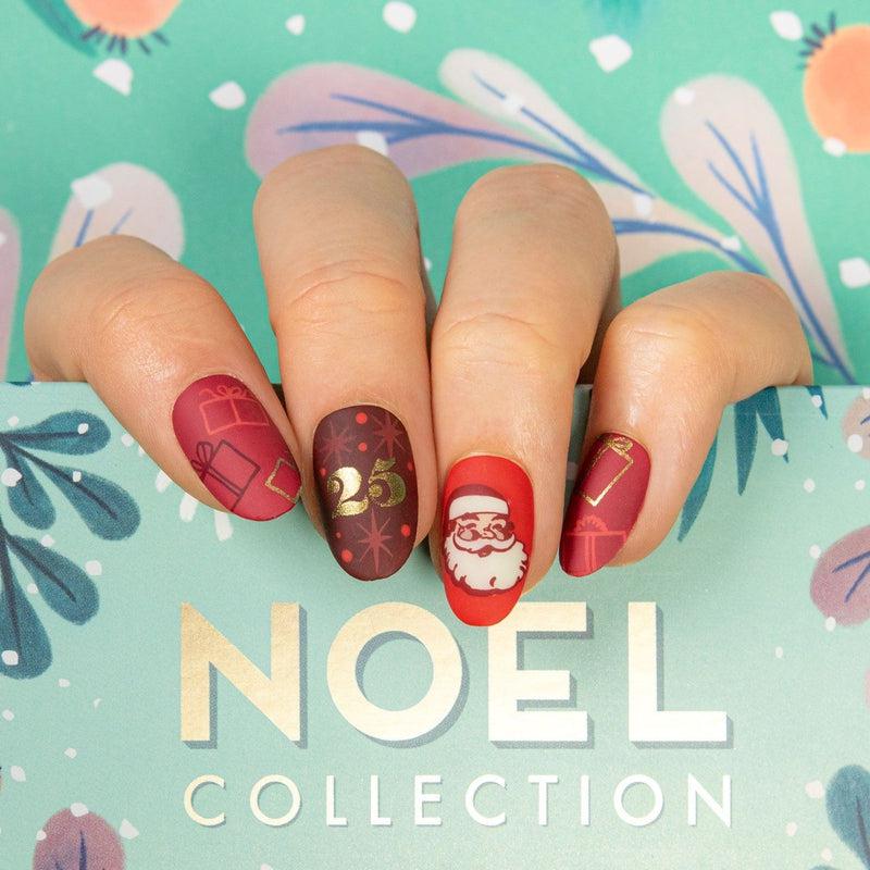 Noel 15-Stamping Nail Art Plates-[stencil]-[manicure]-[image-plate]-MoYou London