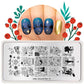 Noel 19-Stamping Nail Plates-[stencil]-[manicure]-[image-plate]-MoYou London