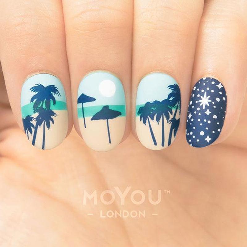 Paradise 04-Stamping Nail Plates-[stencil]-[manicure]-[image-plate]-MoYou London
