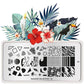 Paradise 06-Stamping Nail Plates-[stencil]-[manicure]-[image-plate]-MoYou London