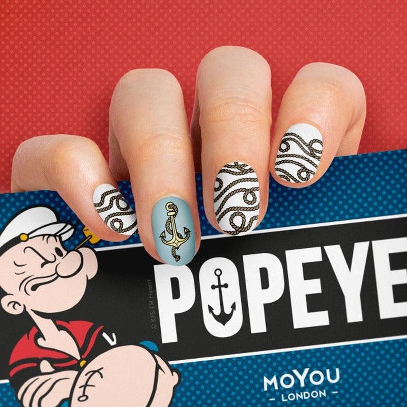 Popeye 02 ✦ Special Edition | MoYou London Stamping Nail