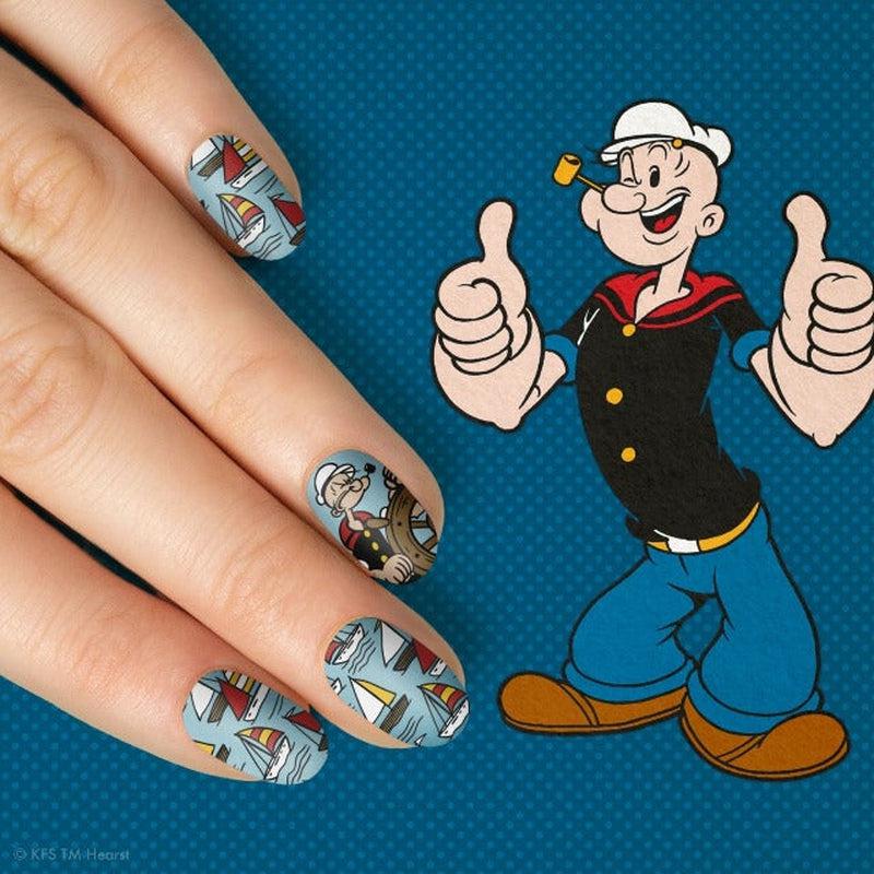 Popeye 02 ✦ Special Edition-Stamping Nail Plates-[stencil]-[manicure]-[image-plate]-MoYou London
