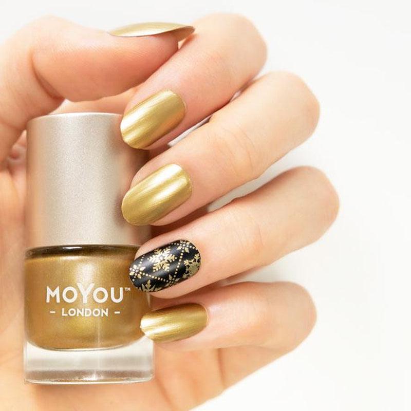 Premium Nail Polish - Champagne Rust-Stamping Nail Polish-[Stamping]-[dry-fast]-[long-lasting]-MoYou London
