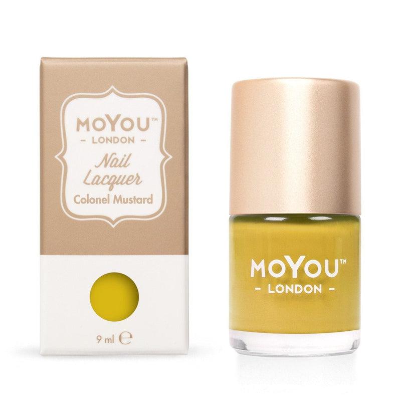 Premium Nail Polish - Colonel Mustard-Stamping Nail Polish-[Stamping]-[dry-fast]-[long-lasting]-MoYou London