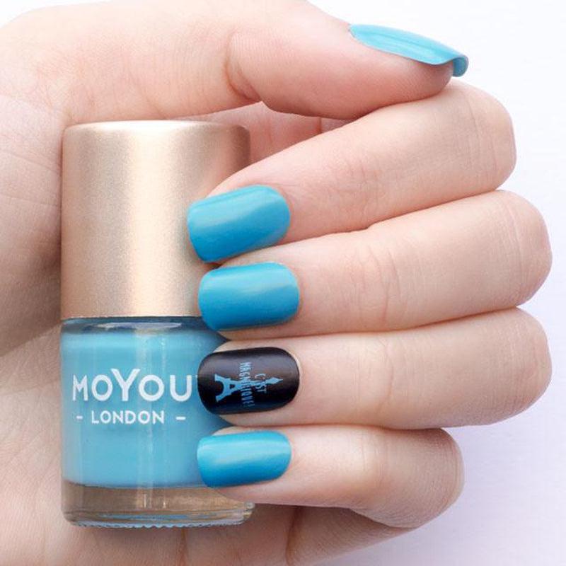 Premium Nail Polish - Cool Pool-Stamping Nail Polish-[Stamping]-[dry-fast]-[long-lasting]-MoYou London