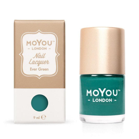 Premium Nail Polish - Ever Green-Stamping Nail Polish-[Stamping]-[dry-fast]-[long-lasting]-MoYou London