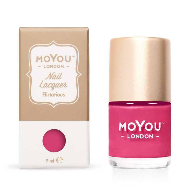 Premium Nail Polish - Flirtatious-Stamping Nail Polish-[Stamping]-[dry-fast]-[long-lasting]-MoYou London