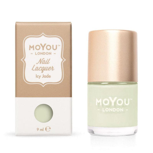 Premium Nail Polish - Icy Jade-Stamping Nail Polish-[Stamping]-[dry-fast]-[long-lasting]-MoYou London