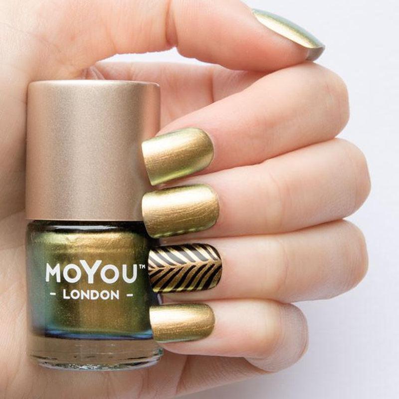 Premium Nail Polish - Jungle Gold-Stamping Nail Polish-[Stamping]-[dry-fast]-[long-lasting]-MoYou London