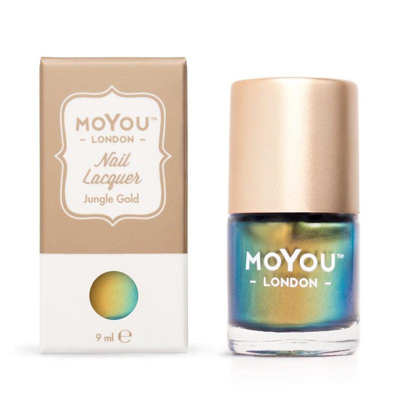 Premium Nail Polish - Jungle Gold-Stamping Nail Polish-[Stamping]-[dry-fast]-[long-lasting]-MoYou London