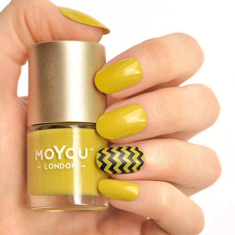 Premium Nail Polish - Mellow Yellow-Stamping Nail Art Polish-[Stamping]-[dry-fast]-[long-lasting]-MoYou London