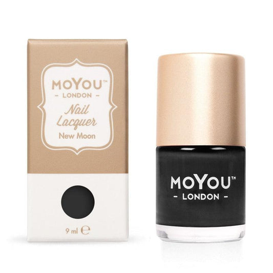Premium Nail Polish - New Moon-Stamping Nail Art Polish-[Stamping]-[dry-fast]-[long-lasting]-MoYou London