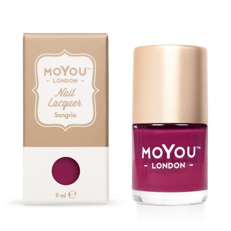 Premium Nail Polish - Sangria-Stamping Nail Polish-[Stamping]-[dry-fast]-[long-lasting]-MoYou London