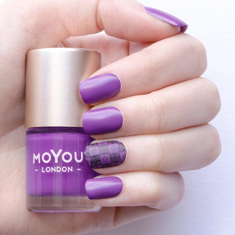 Premium Nail Polish - Violet Haze-Stamping Nail Polish-[Stamping]-[dry-fast]-[long-lasting]-MoYou London