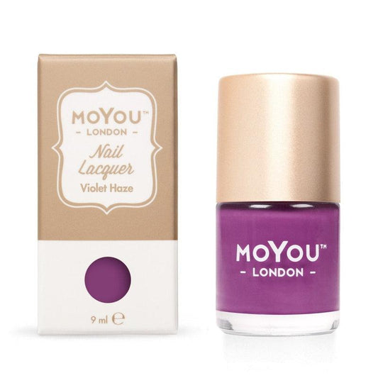 Premium Nail Polish - Violet Haze-Stamping Nail Polish-[Stamping]-[dry-fast]-[long-lasting]-MoYou London
