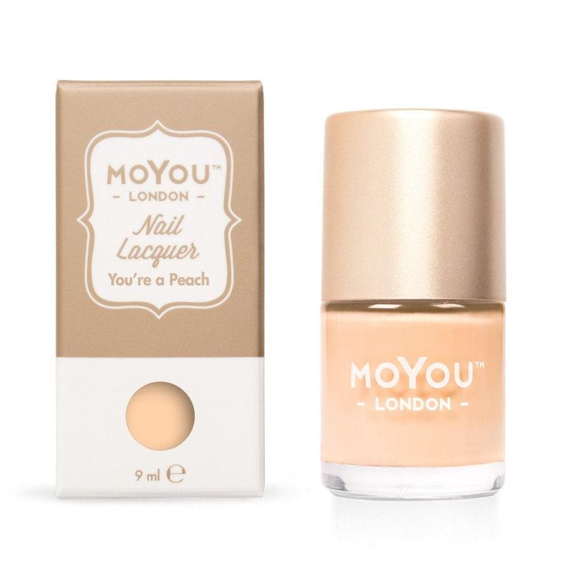 Premium Nail Polish - You're a Peach-Stamping Nail Polish-[Stamping]-[dry-fast]-[long-lasting]-MoYou London