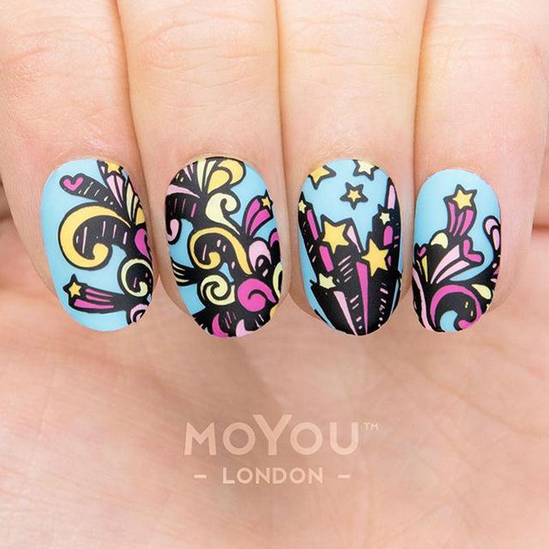 Princess 17-Stamping Nail Art Stencil-[stencil]-[manicure]-[image-plate]-MoYou London
