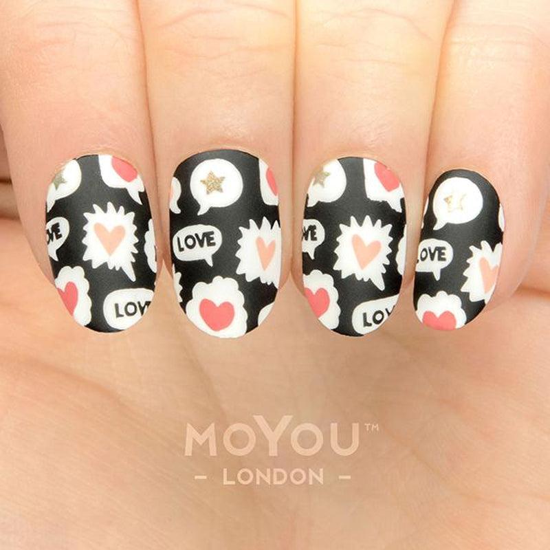 Princess 19-Stamping Nail Art Stencil-[stencil]-[manicure]-[image-plate]-MoYou London