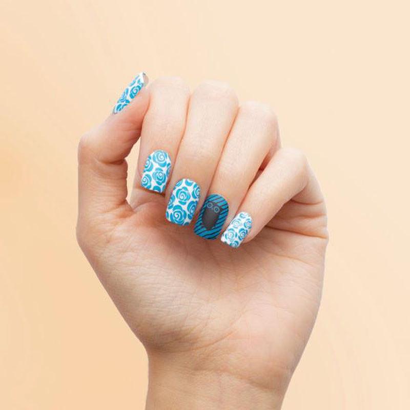 Pro 04-Stamping Nail Art Stencil-[stencil]-[manicure]-[image-plate]-MoYou London