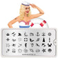 Sailor 01-Stamping Nail Art Stencil-[stencil]-[manicure]-[image-plate]-MoYou London