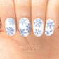Snow 03-Stamping Nail Art Stencil-[stencil]-[manicure]-[image-plate]-MoYou London